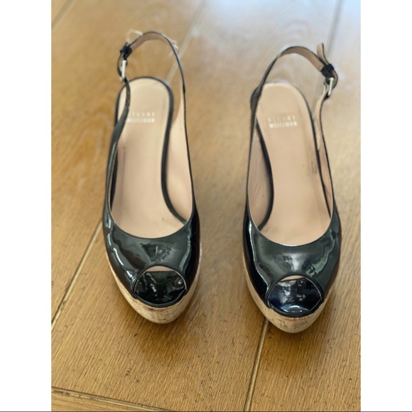 Patent platform wedge sandal - Picture 4 of 6